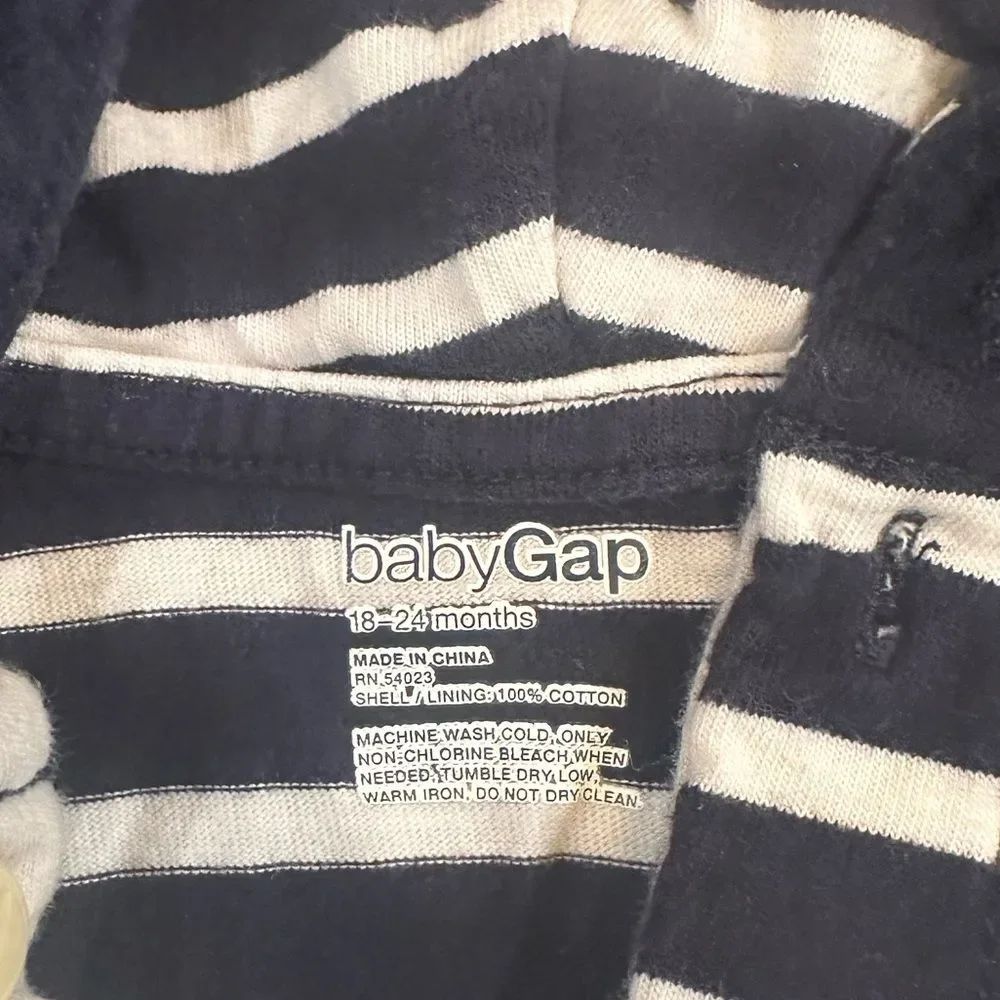 Baby Gap set of two long sleeve long pants boys rompers